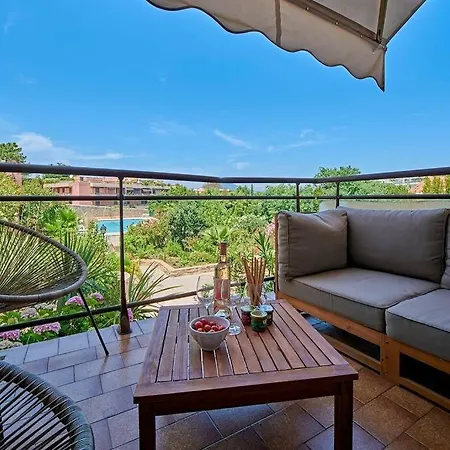 아파트 Sunrise -swimming-pool-saint-tropez Center-parking *